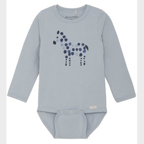Minymo Body l/� - Blue Fog m. Print