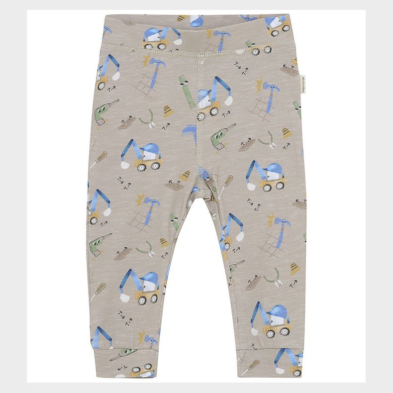 Minymo Bukser - Pure Cashmere m. Print