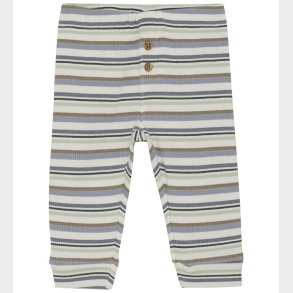 Minymo Bukser - Rib - Blue Fog