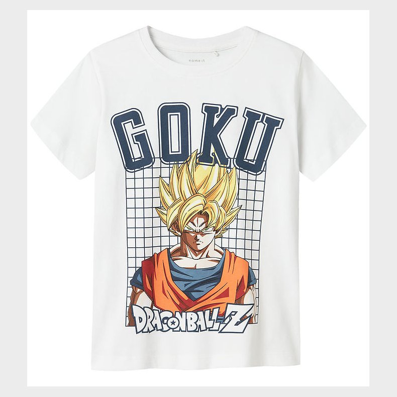 Name It T-shirt - Noos - NkmDrue Dragonb - Bright White m. Print