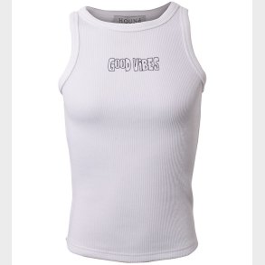 Hound Top - Rib - Off Whitet m. Print