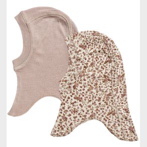 Wheat Elefanthue - 2-pak - Uld - Felix - Rose Flowers