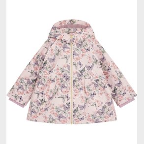 Hust and Claire Sommerjakke - HCObia - Peach Dust m. Sommerfugle