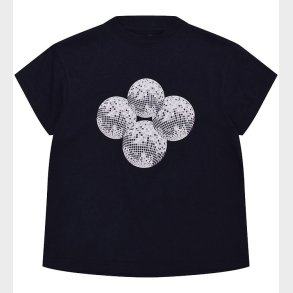 Hound T-shirt - Navy m. Diskokugler