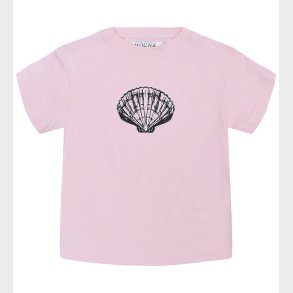Hound T-shirt - Soft Pink m. Muslingeskal