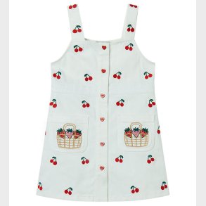 Stella McCartney Kids Kjole - Avorio/Embroidery