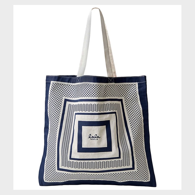 Lala Berlin Shopper - Maja - Heritage Stripe Navy