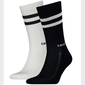Levis Str�mper - Regular Cut - 2-pak - Sort/Hvid