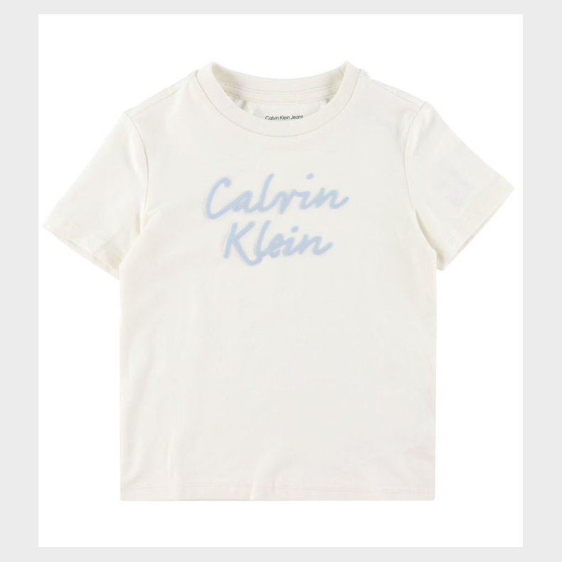 Calvin Klein T-shirt - Colour Logo - Tofu White