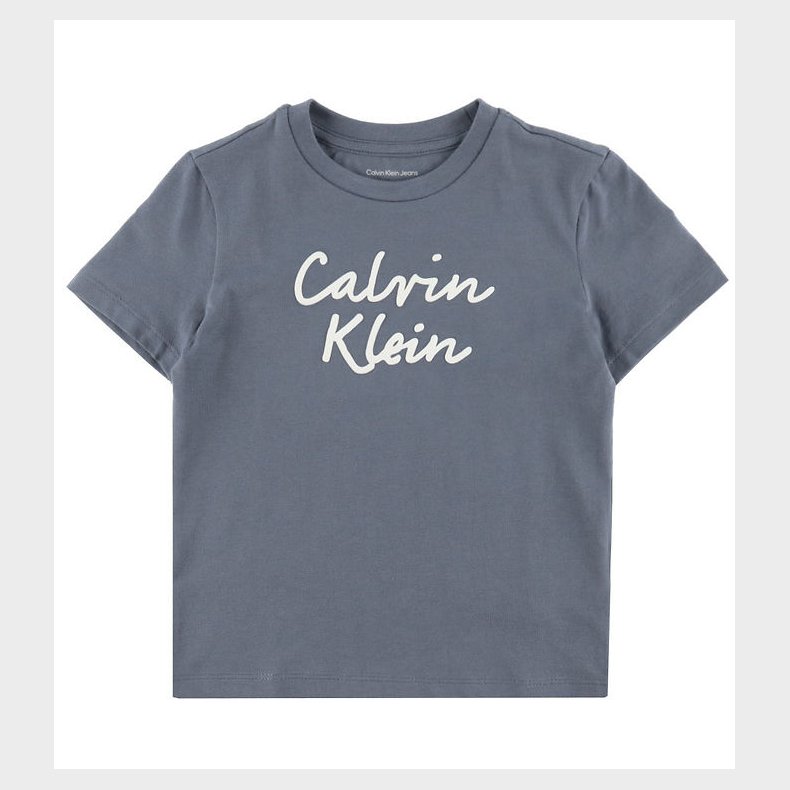Calvin Klein T-shirt - Colour Logo - Grisaille Grey