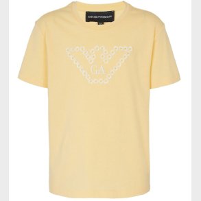 Emporio Armani T-shirt - Golden Haze m. Logo