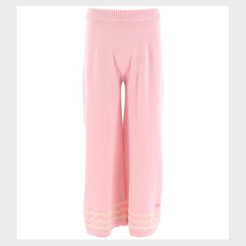 Emporio Armani Bukser - Strik - Pink/Off White
