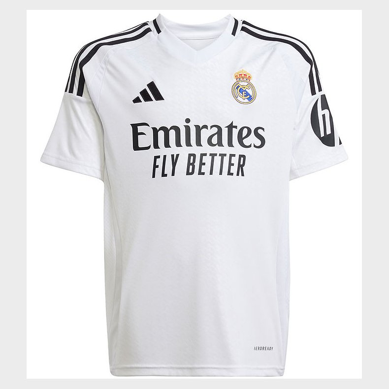 adidas Performance Fodboldtrje - Real H JSY Y - Hvid/Sort