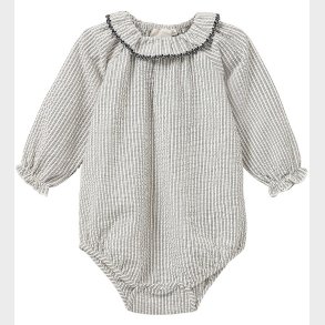 Sofie Schnoor Body l/ - Black Thin Stripe