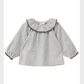 Sofie Schnoor Bluse - Black Thin Stripe