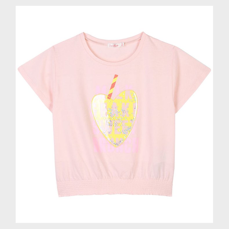 Billieblush T-shirt - Pink Pale m. Print