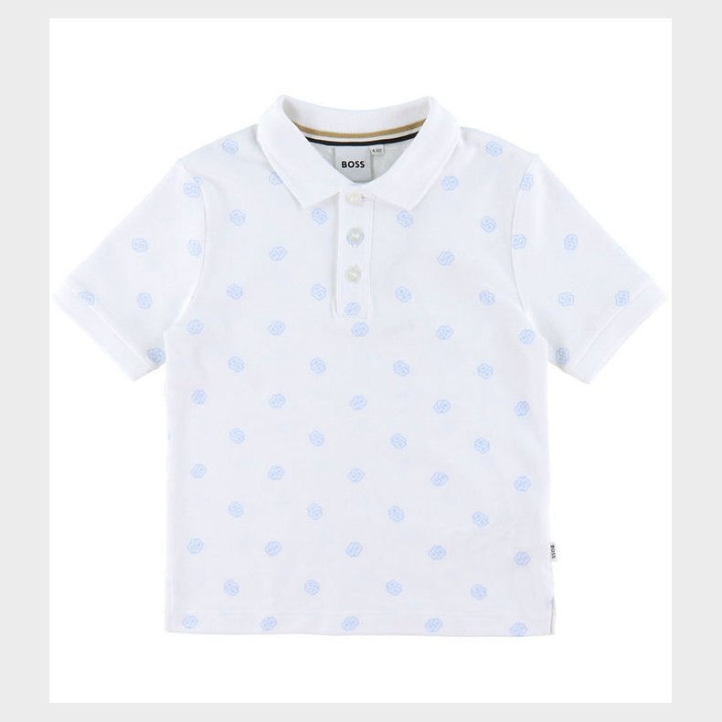 BOSS Polo - Hvid/Bl