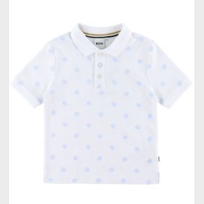 BOSS Polo - Hvid/Bl