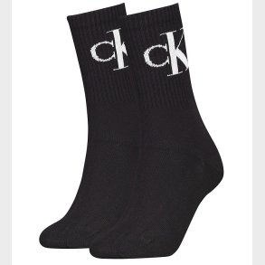 Calvin Klein Strmper - 2-pak - Sort