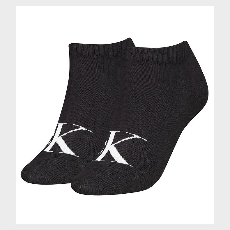 Calvin Klein Strmper - 2-pak - Sort