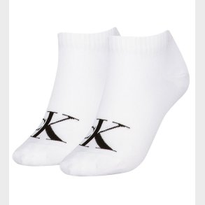 Calvin Klein Str�mper - 2-pak - Hvid