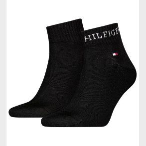 Tommy Hilfiger Strmper - 2-pak - Quater - Sort