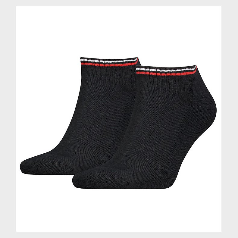 Tommy Hilfiger Ankelstrmper - 2-pak - Sneaker - Sort