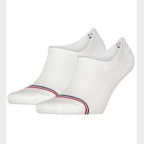 Tommy Hilfiger Strmper - 2-pak - Footie - Hvid