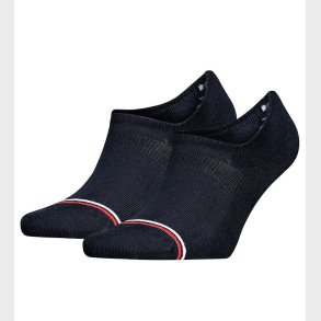 Tommy Hilfiger Strmper - 2-pak - Footie - Sort