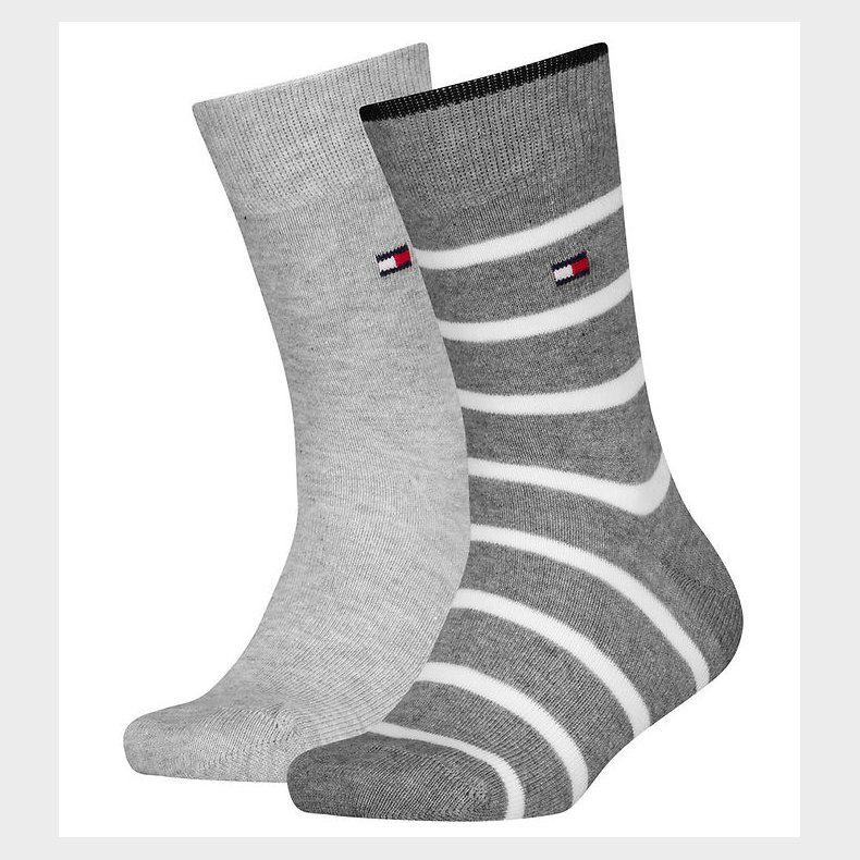 Tommy Hilfiger Str�mper - 2-pak - Breton - Sort