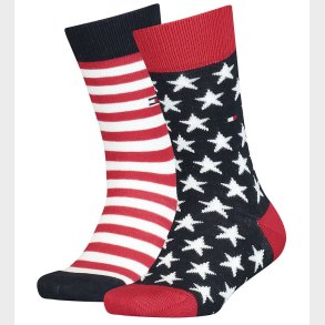 Tommy Hilfiger Strmper - 2-pak - Stars and stripes - Tommy Orig