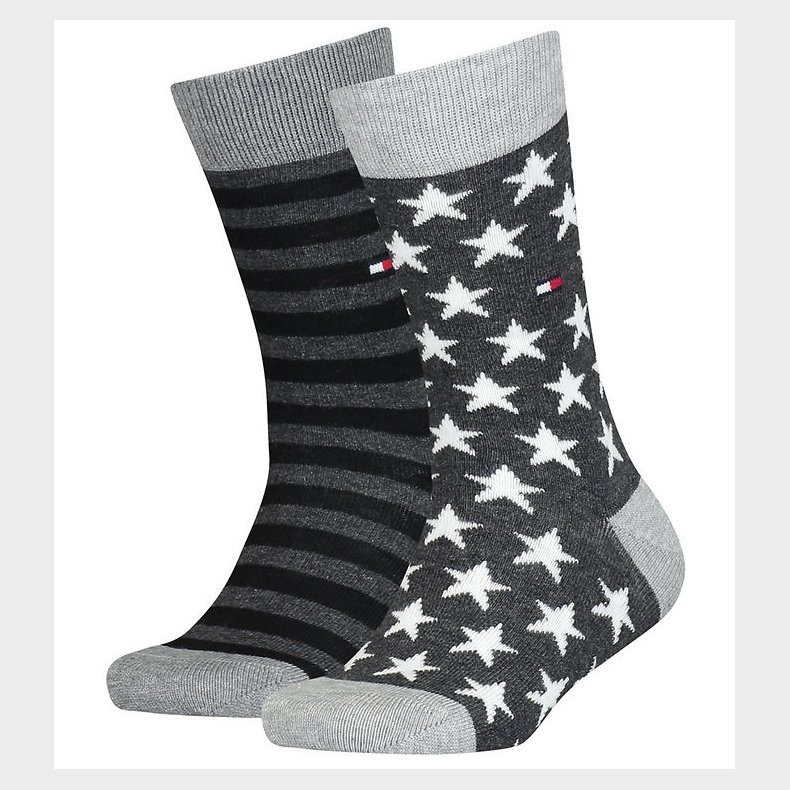 Tommy Hilfiger Str�mper - Stars and Stripes - Sort