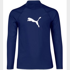 Puma Badebluse - UV50+ - Navy m. Logo