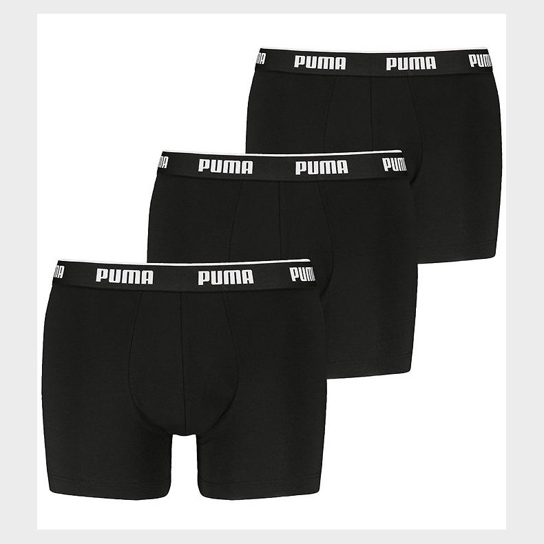 Puma Boxershorts - 3-pak - Comfort Stretch - Men - Sort