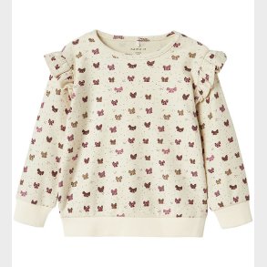 Name It Bluse - NbfRibow - Summer Sand m. Sljfer