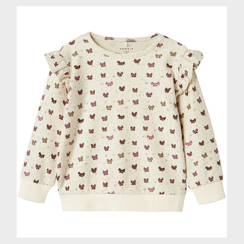 Name It Bluse - NbfRibow - Summer Sand m. Sljfer