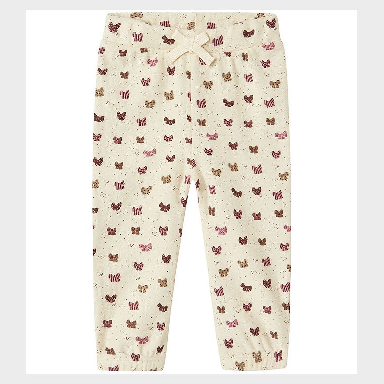 Name It Bukser - NbfRibow - Summer Sand m. Sljfer