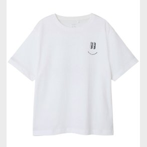 Name It T-Shirt - NkmOvan - Bright White m. Print