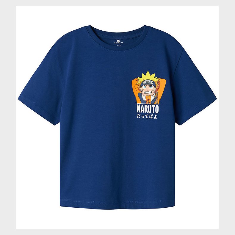 Name It T-shirt - Naruto - NkmOdal - Sodalite Blue m. Print