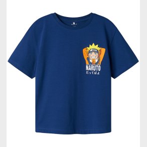 Name It T-shirt - Naruto - NkmOdal - Sodalite Blue m. Print
