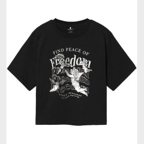 Name It T-shirt - NkfRusa - Sort m. Print