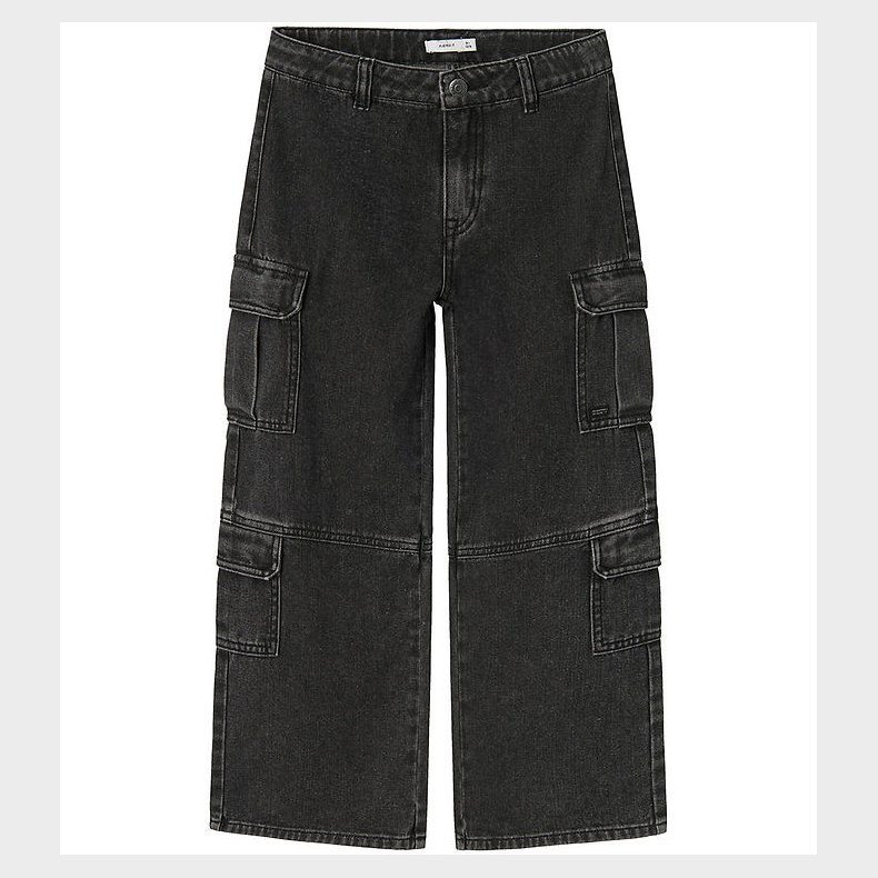 Name It Jeans - Wide - Noos - NkfBella - Black Denim