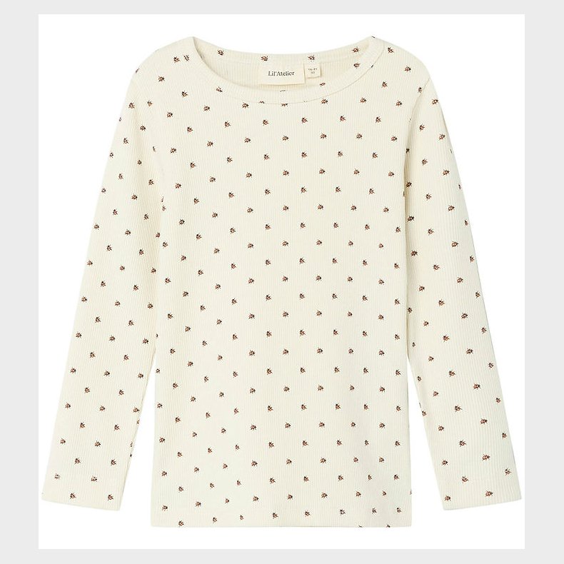 Lil Atelier Bluse - Ladybug - NmnLago - Turtledove