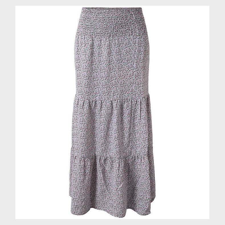 Hound Nederdel - Lysebl/Rosa m. Blomster