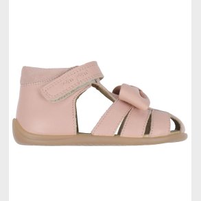 Pom Pom Sandaler - Bow Velcro - Old Rose
