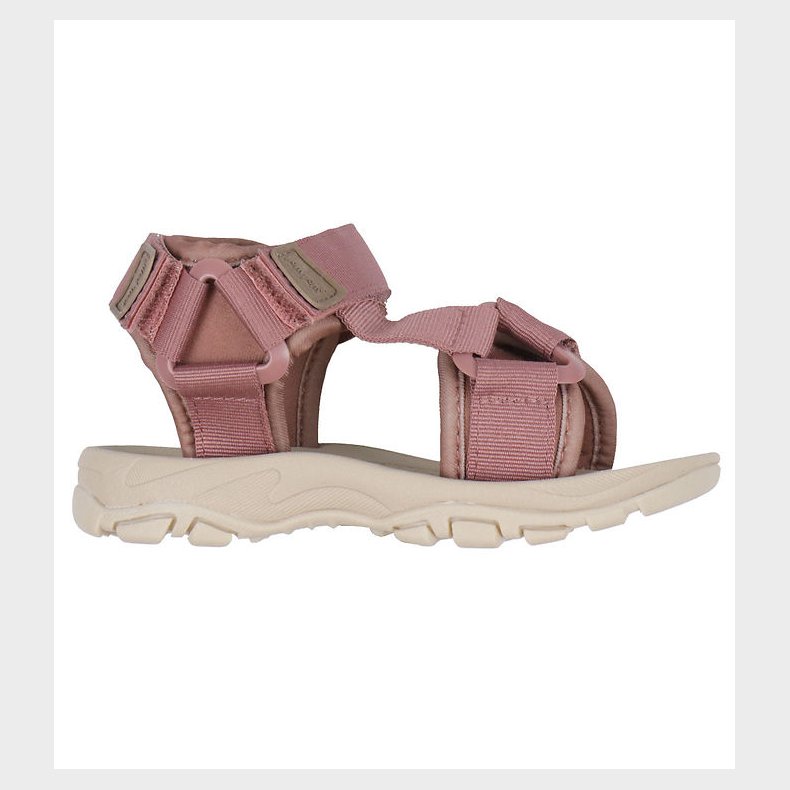 Pom Pom Sandaler - Trecking Velcro - Withered Rose