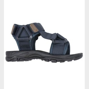 Pom Pom Sandaler - Trecking Velcro - Navy