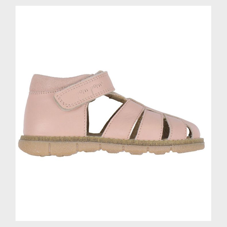 Pom Pom Sandaler - Velcro - Old Rose