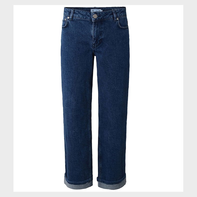 Hound Jeans - Folded Wide - Dark Blue Used