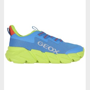Geox Sko - J Flexyper Fast - Royal/Lime